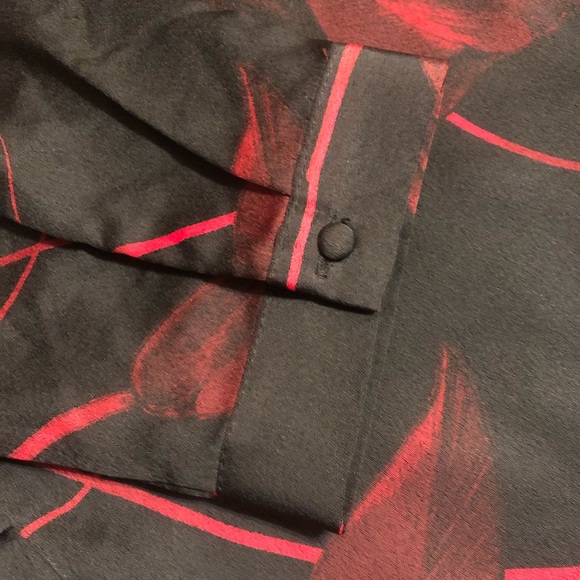 Floral Corset-Waist Tunic Blouse - Picture 8 of 11